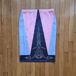 The Oblong Box Shop Stretch Pencil Skirt, XL, NWOT